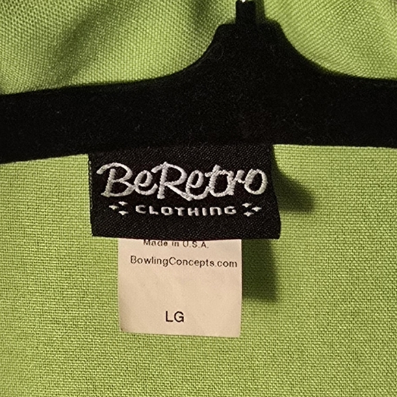 Be Retro Retro Holiday Bowling Shirt | Men’s L - Picture 4 of 5